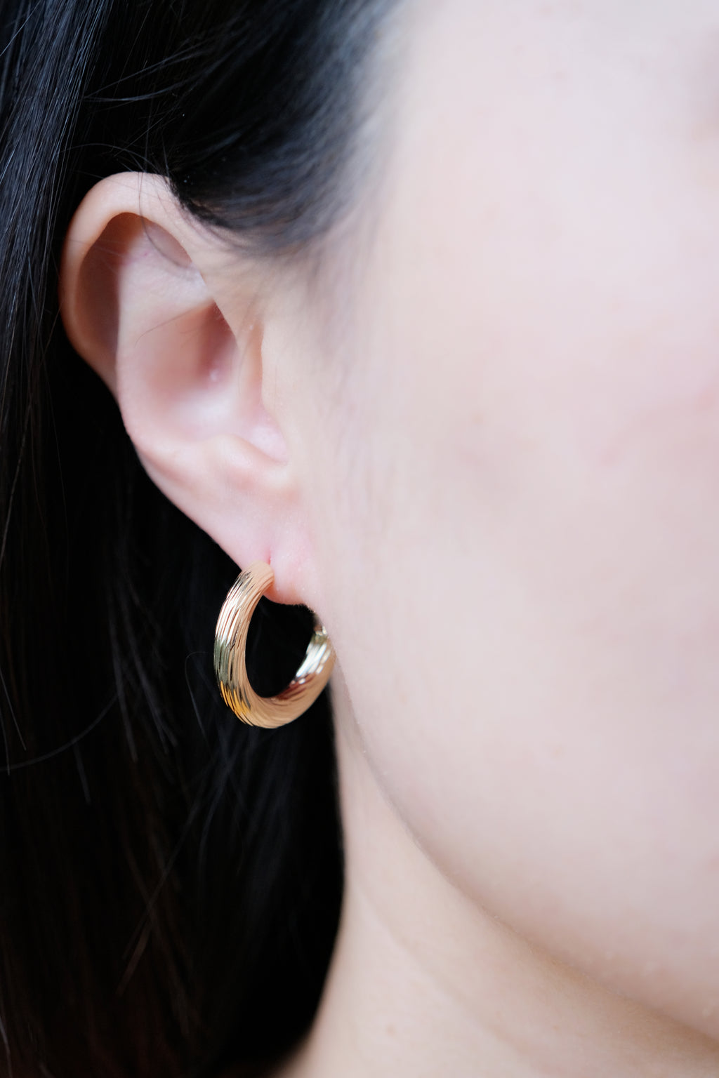 Spirale Ribbed Hoops
