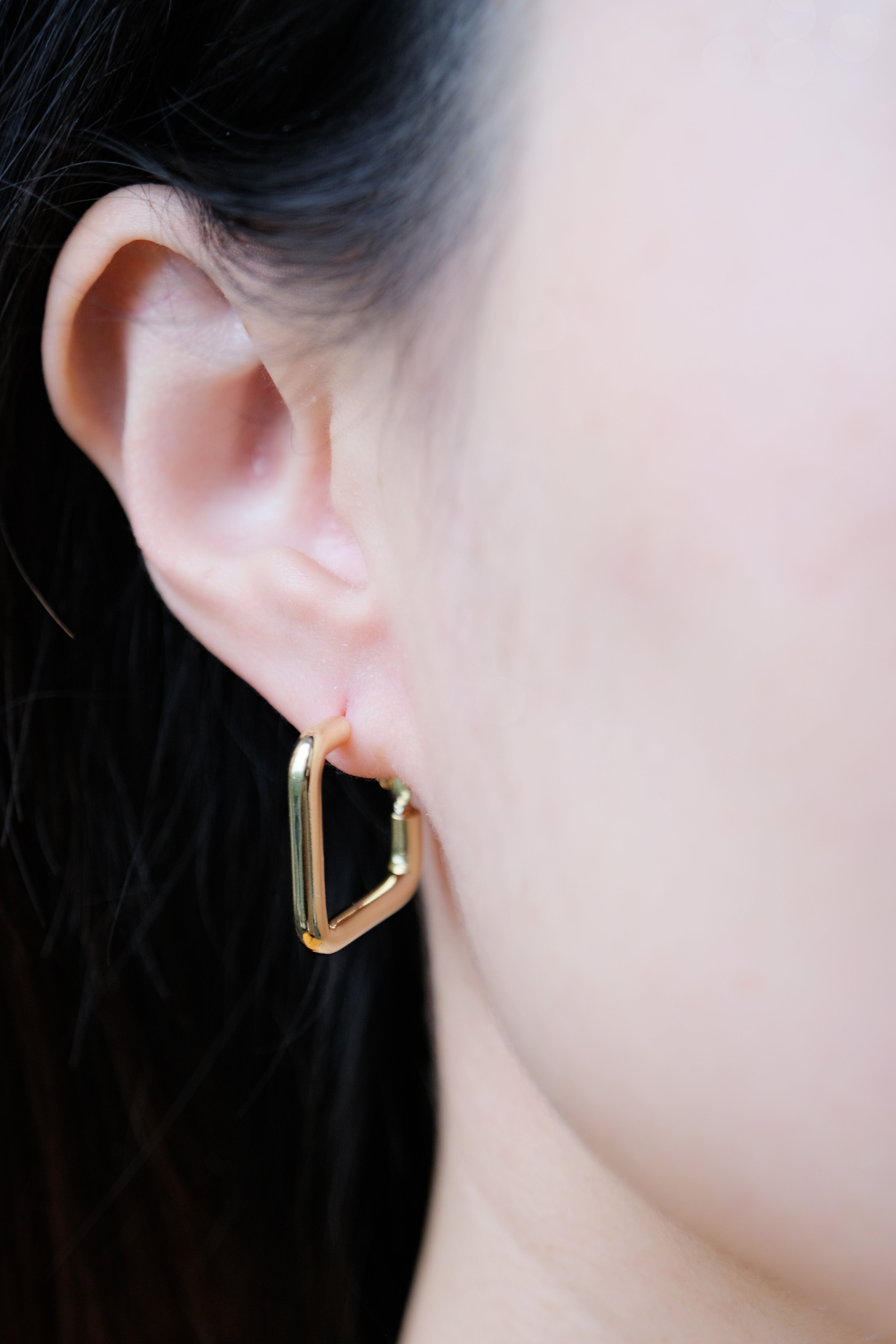 Rectangle Modern Hoops