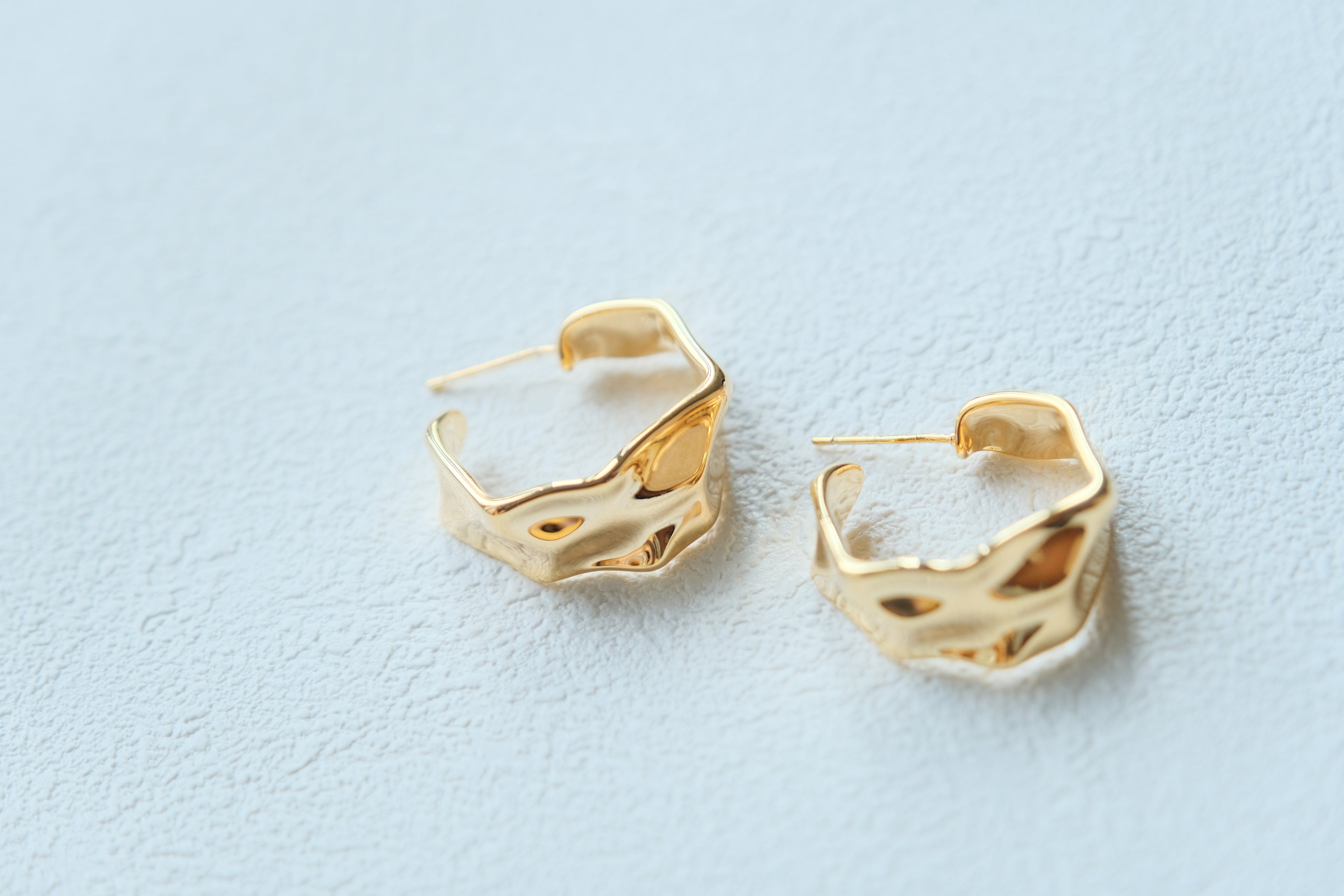 Molten Gold Studs