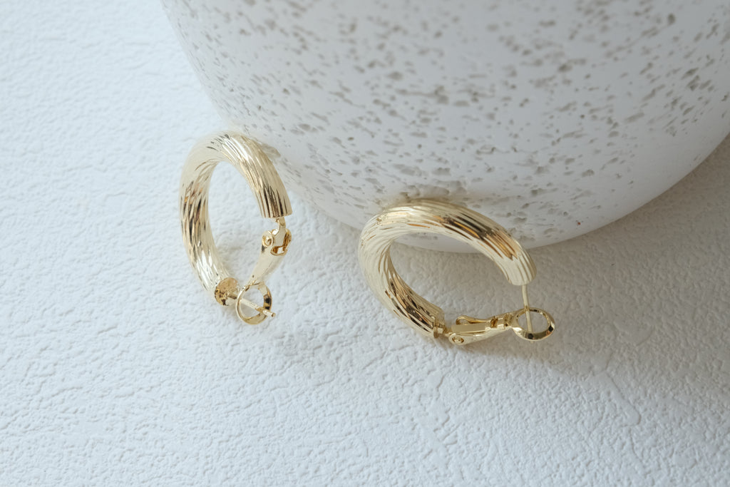 Spirale Ribbed Hoops