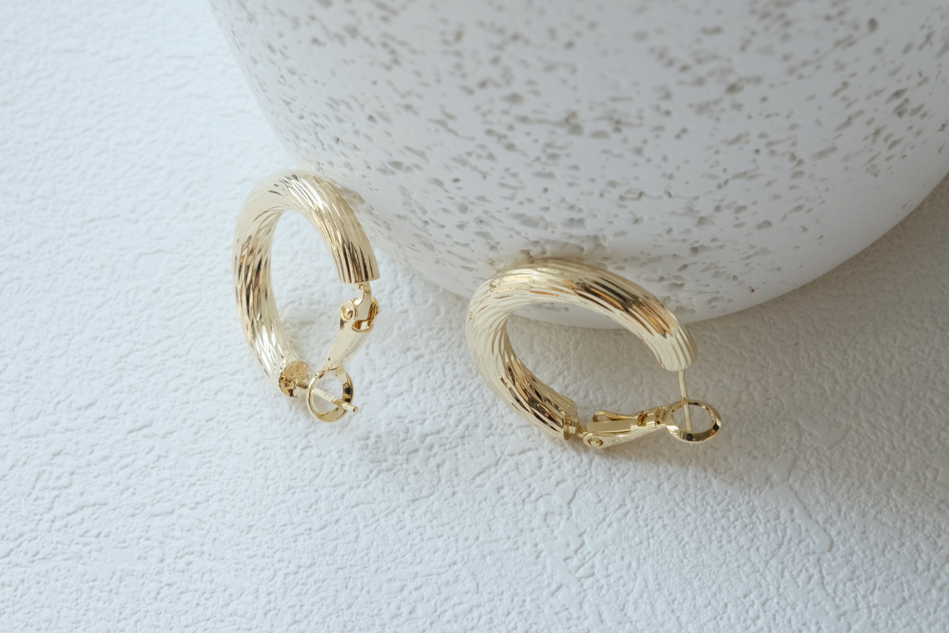 Spirale Ribbed Hoops