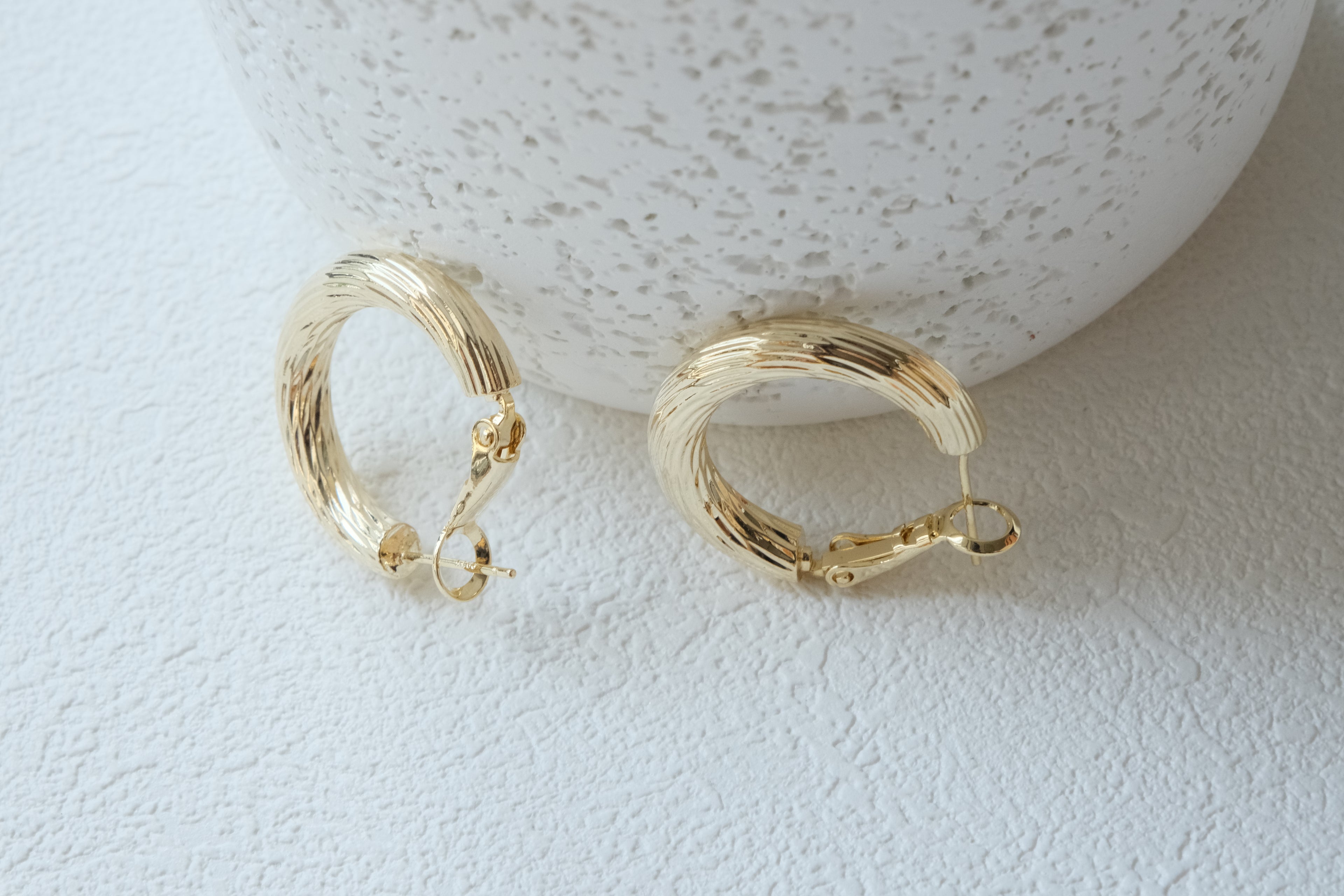 Spirale Ribbed Hoops