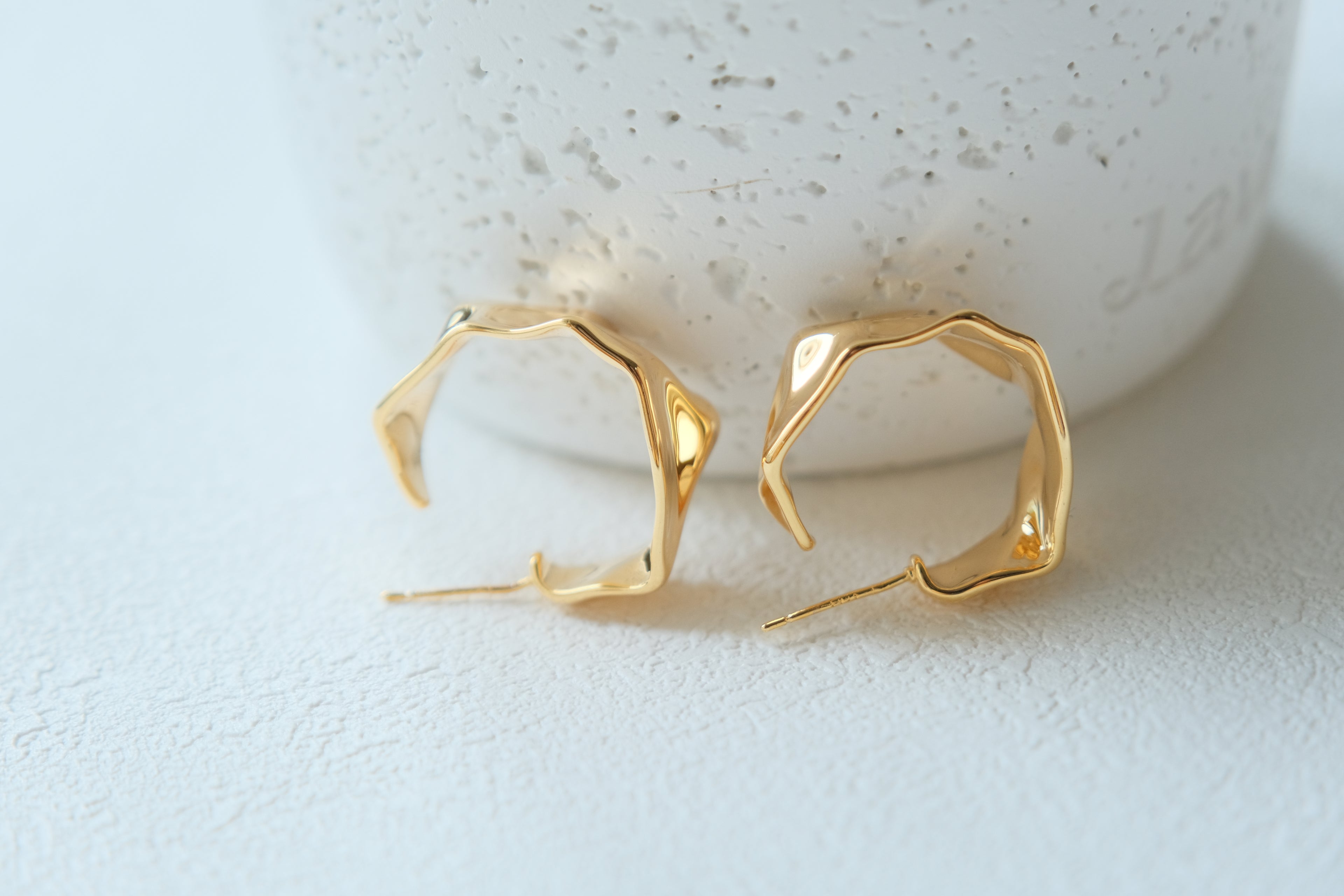 Molten Gold Studs