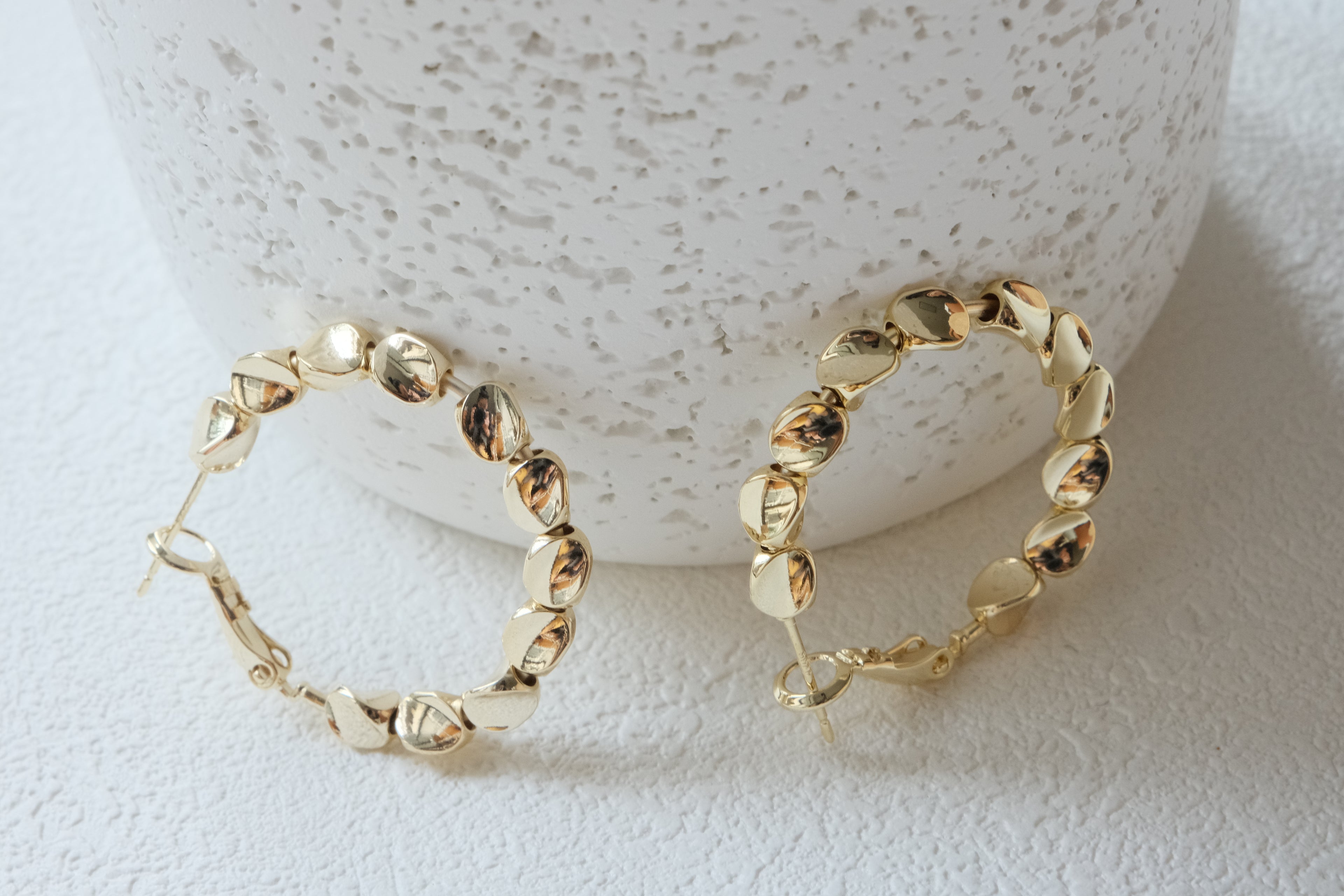 Pétale Wrapped Hoops