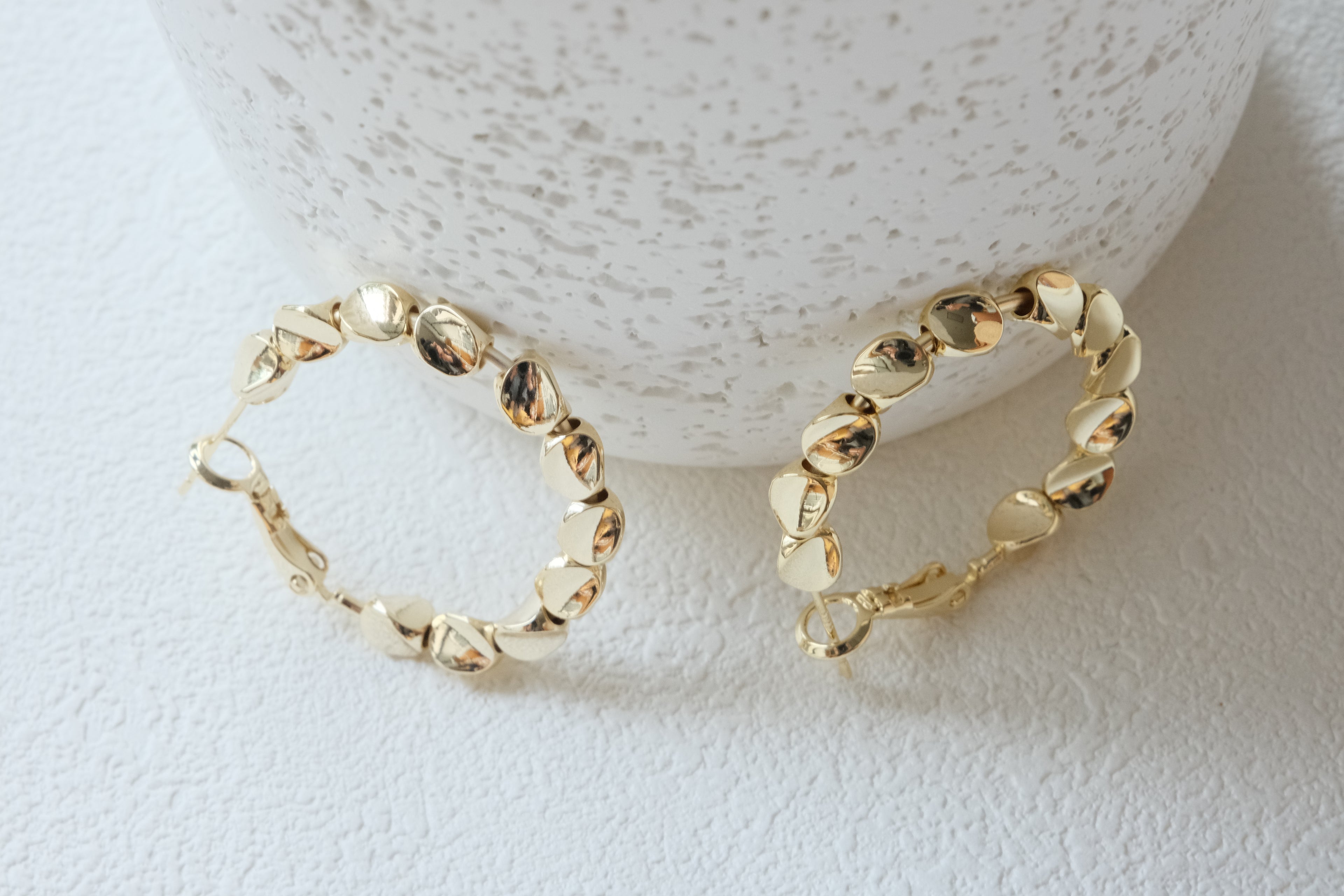 Pétale Wrapped Hoops