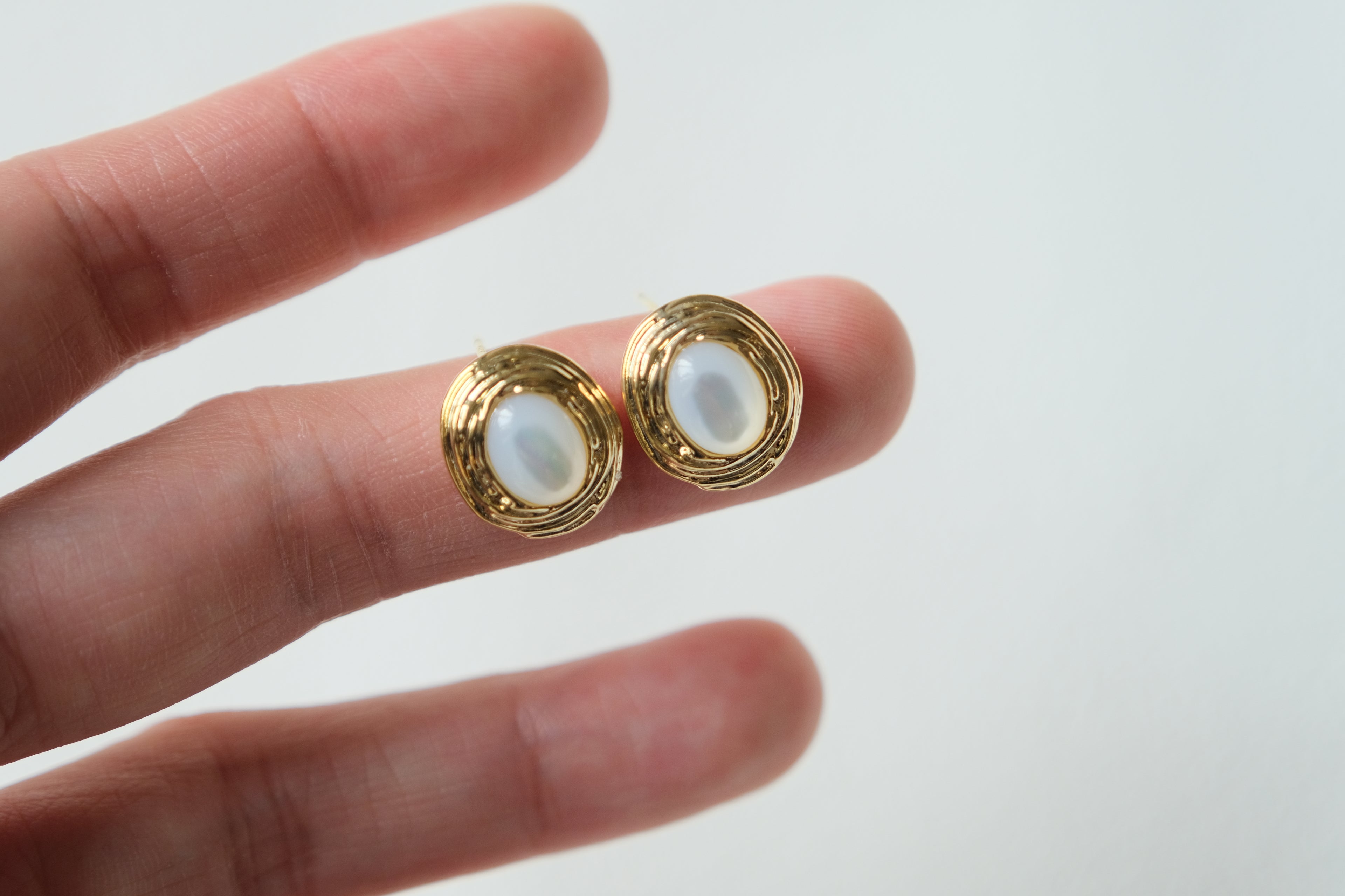 Aurore Opal Studs