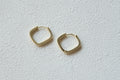 Carré Cushion Hoops