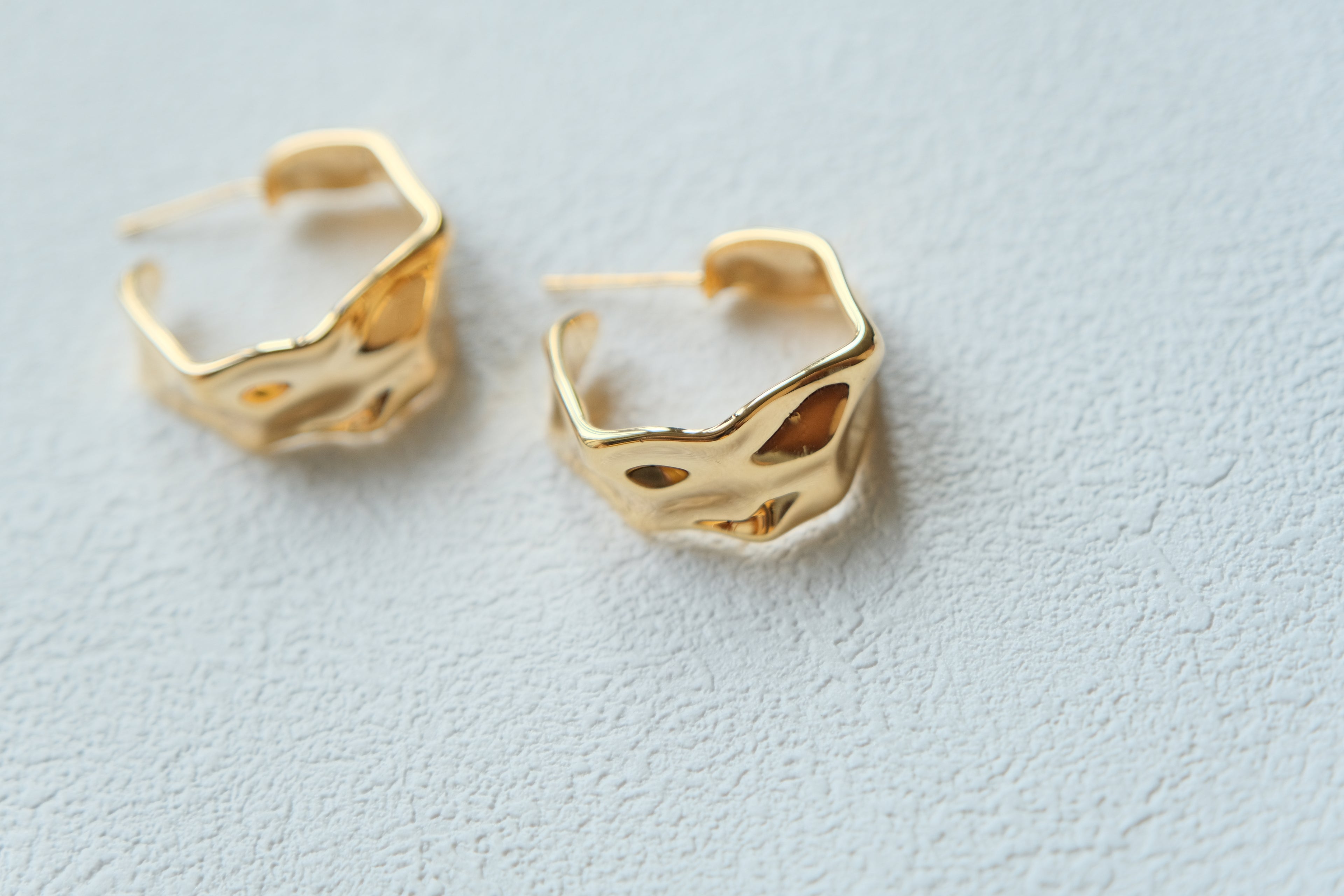 Molten Gold Studs