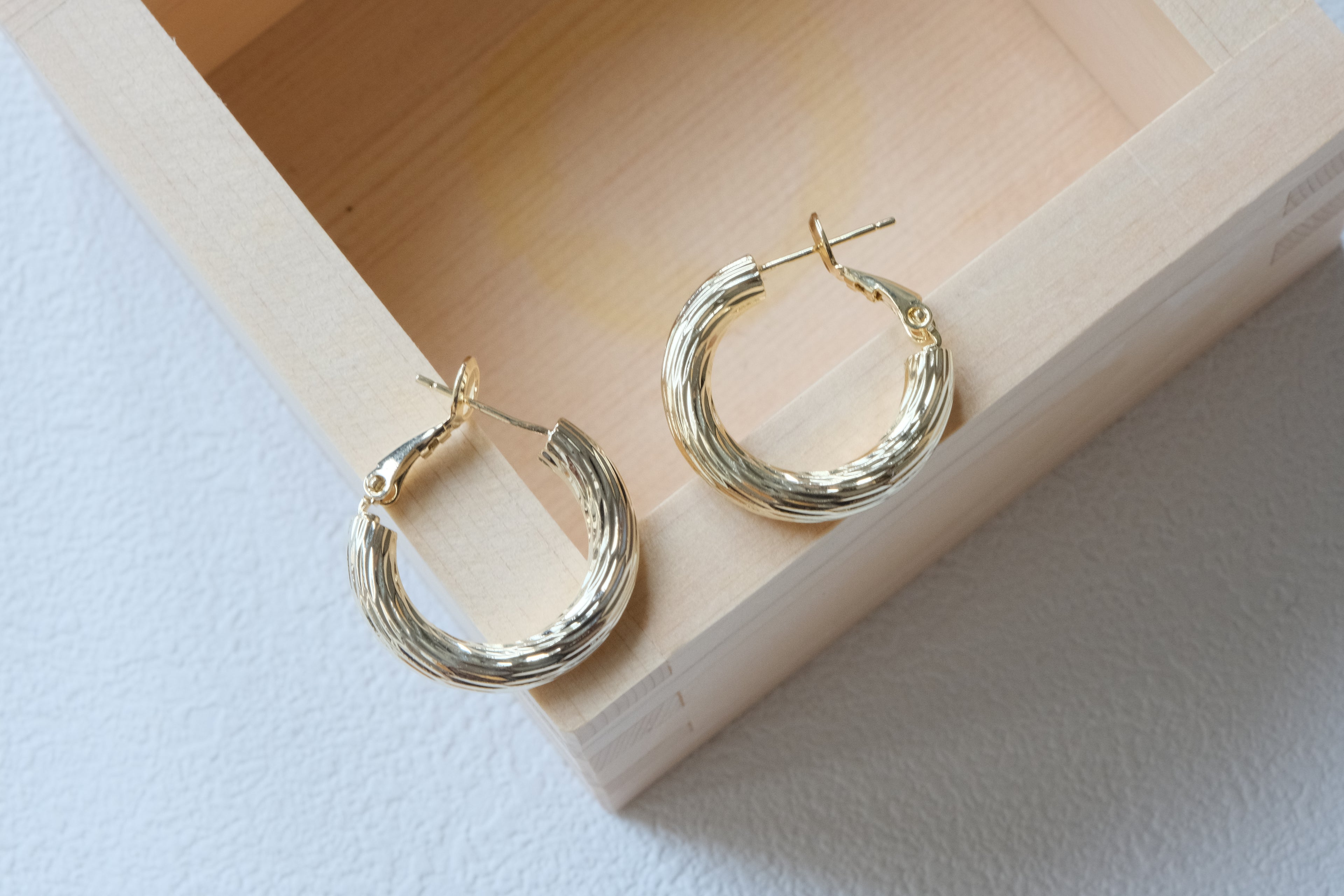 Spirale Ribbed Hoops
