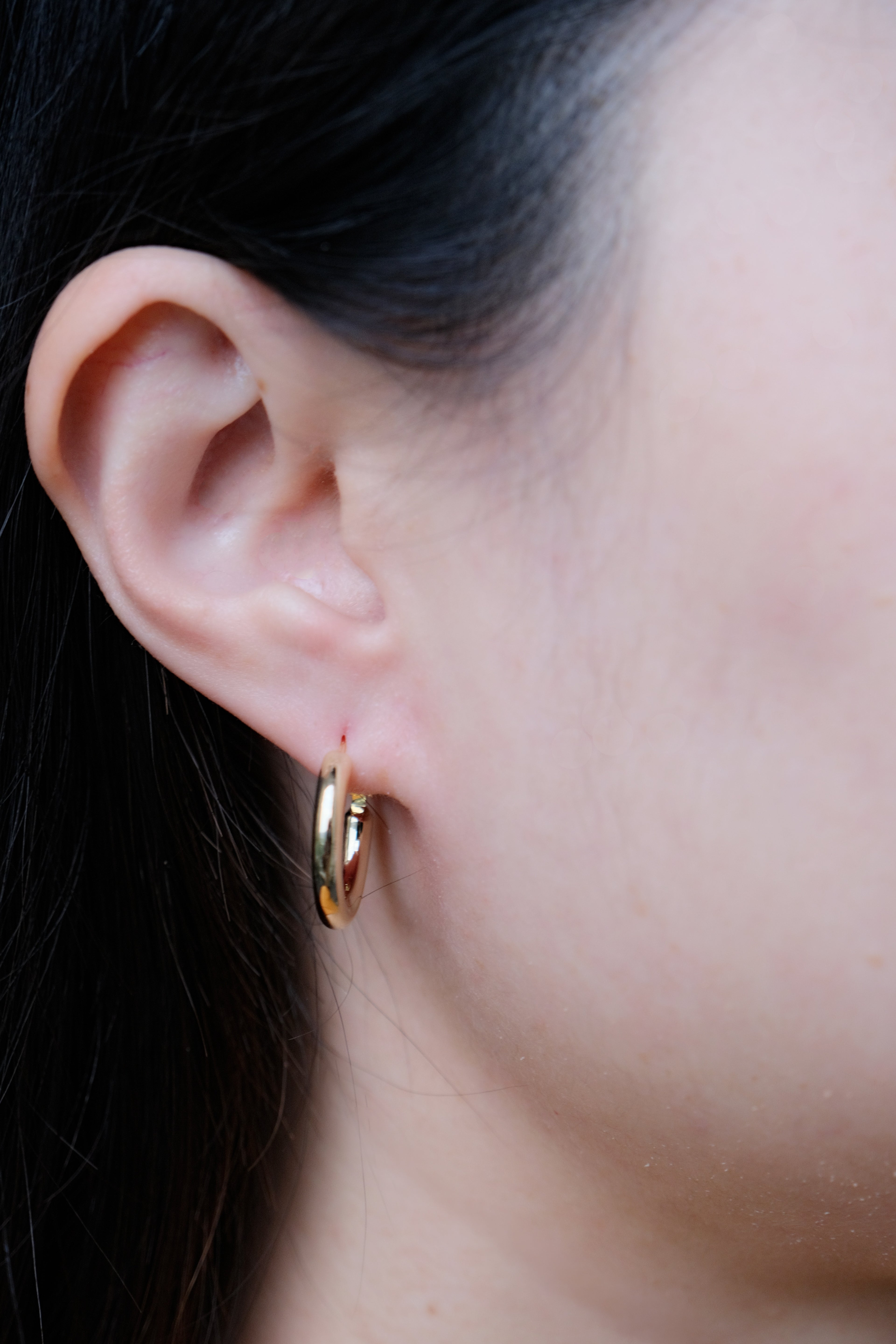 Petite Luxe Hoops