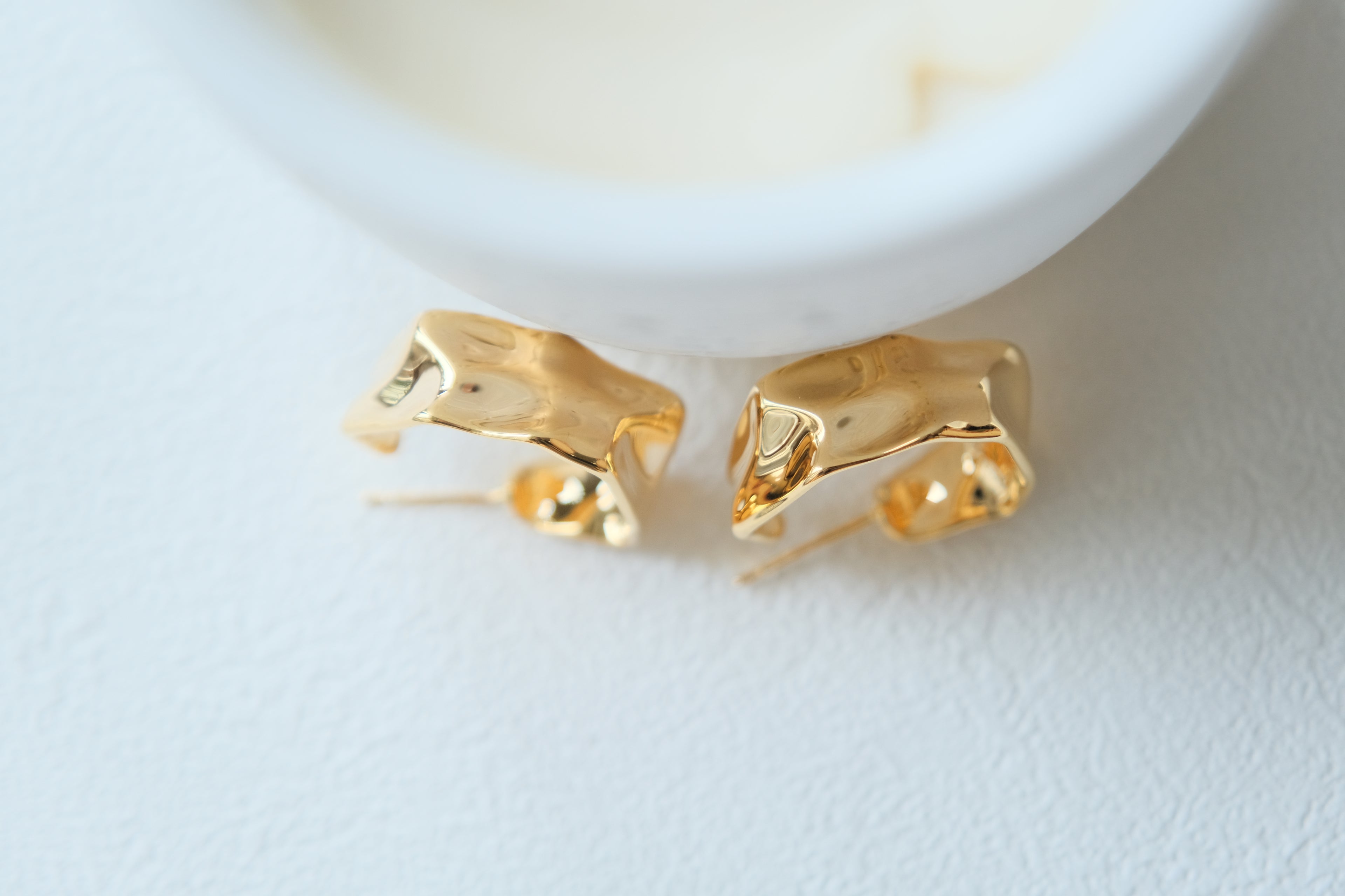 Molten Gold Studs