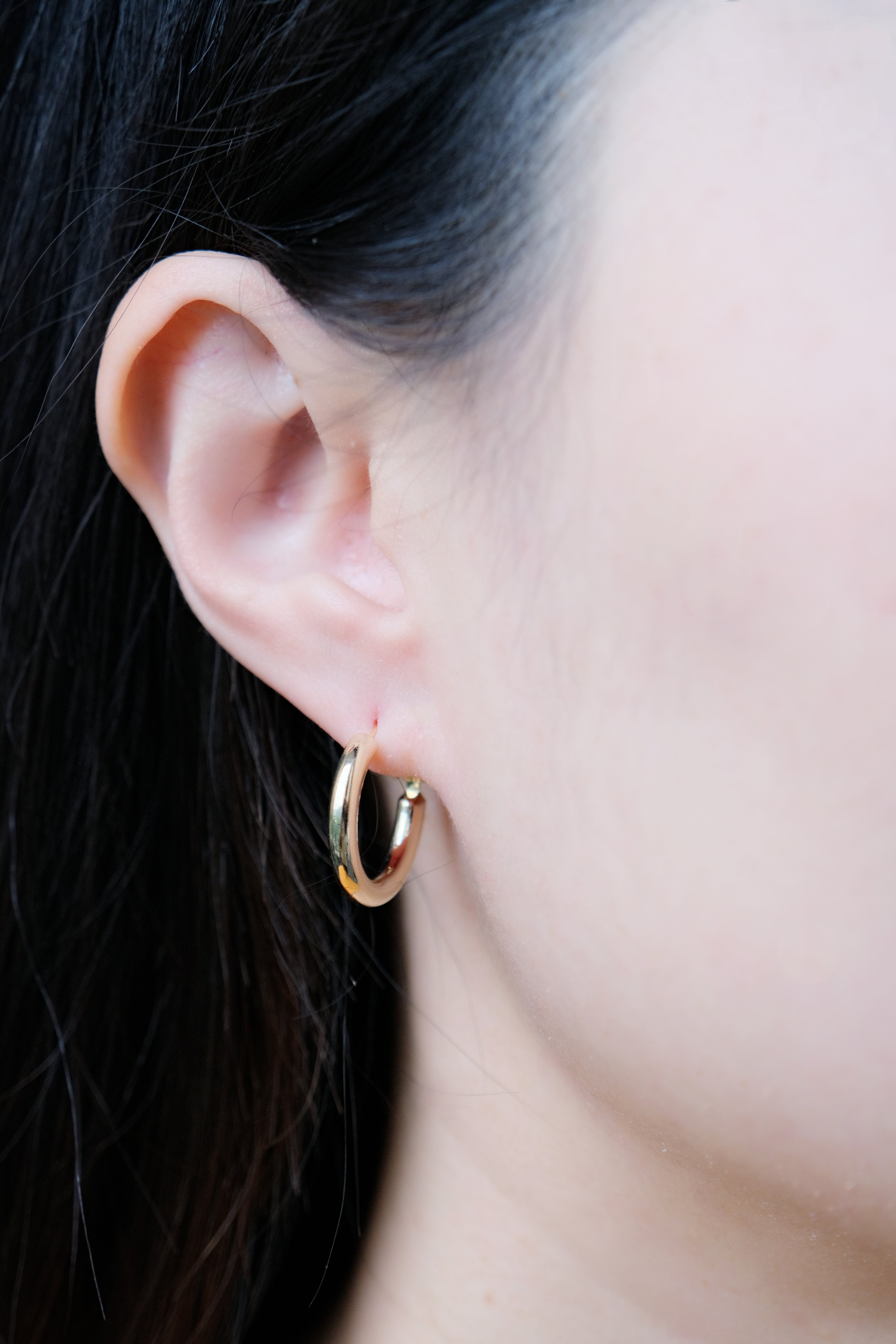 Petite Luxe Hoops