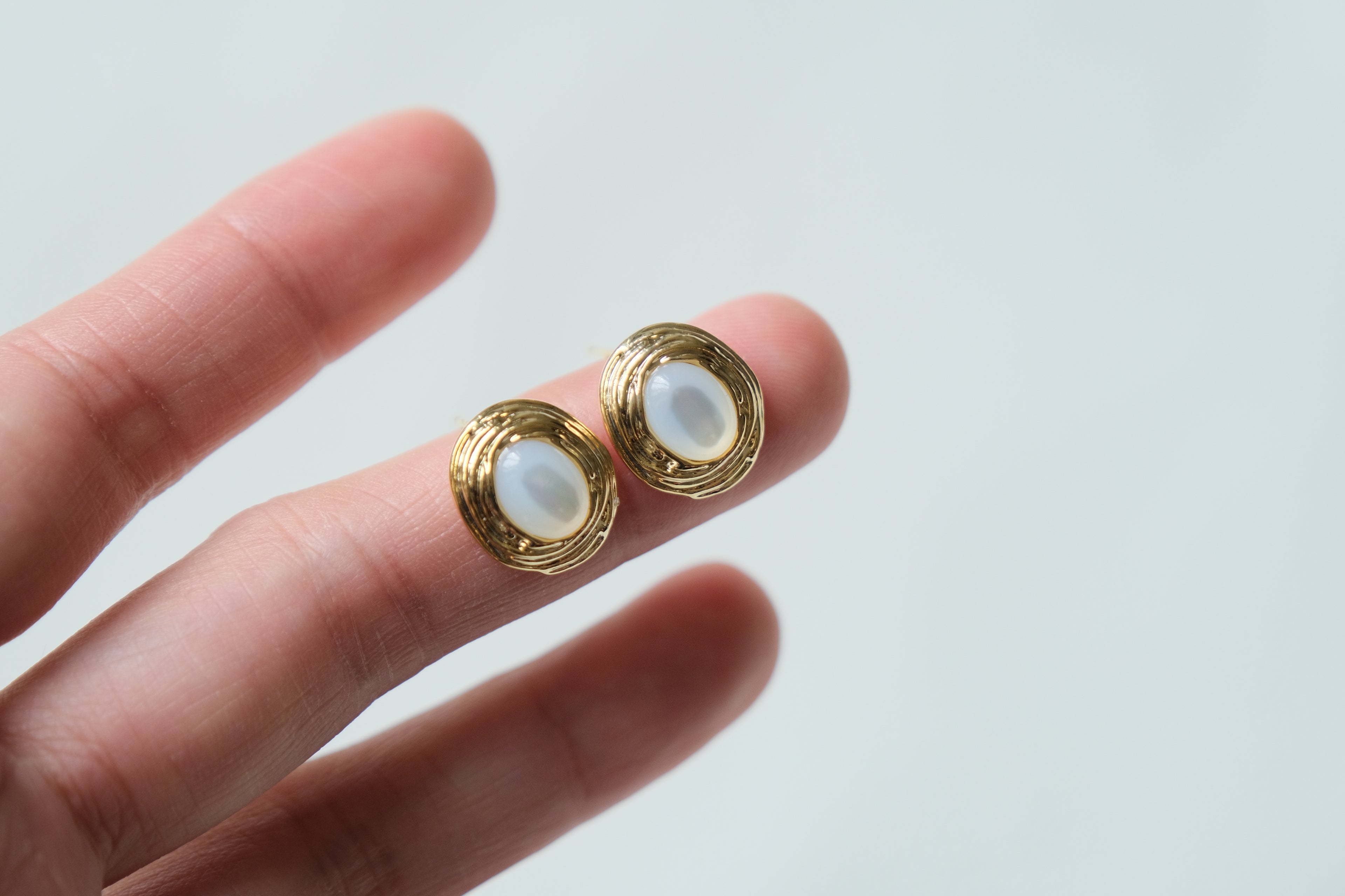 Aurore Opal Studs